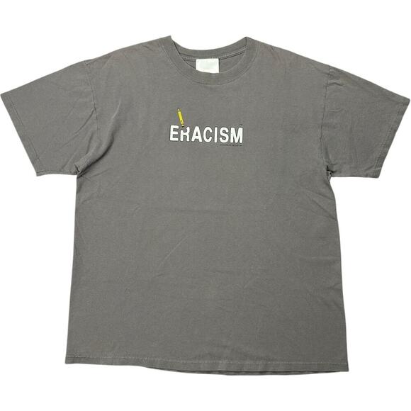 Eracism Vintage 1993 Anti Racism Graphic T-shirt - Picture 3 of 4